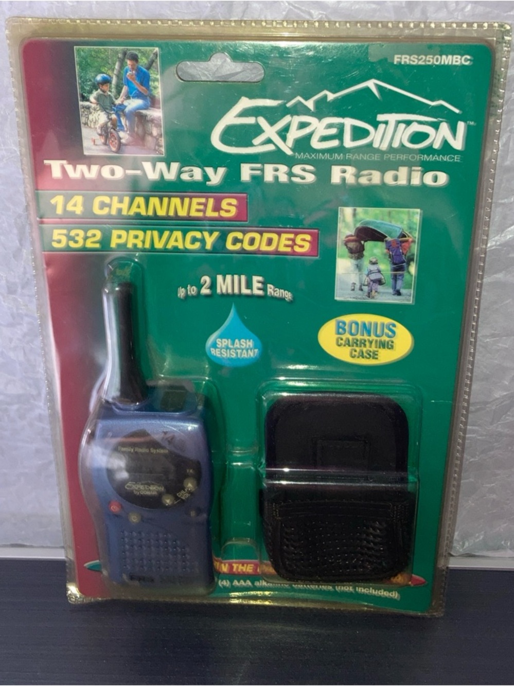 Expedition by Conair FRS250MBC Two-Way FRS Radio (RETRO NOS)